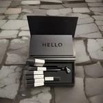 Oneblade Element Safety Razor Single-blade With Pivoting Head W/90 Blades. Fixed Price $75.00.