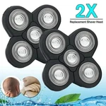 2X 5BLADES Floating Shaving Bald Replacement Shaver Head For Electric Razors. Fixed Price $7.99.