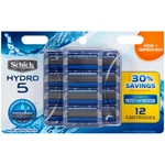 Schick Hydro 5 Refill Razor Blade, 12 Cartridges - Blister Pack. Fixed Price $24.50.