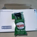 Noxzema Disposable Triple Blade 24-RAZORS/12-PACKS Of 2EACH Sealed. Fixed Price $15.00.