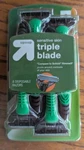 Up & Triple Blade Disposable Razors For Sensitive Skin - 8. Fixed Price $11.50.