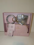 Nanette Lepore Pink Belt Bag & Silver Bracelet Card Case W/ Keyring Gift Box. Fixed Price $29.82.