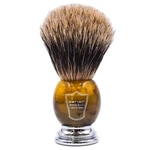 Deluxe Parker Faux Horn Handle Handmade Pure Badger Shave Brush Large 22MM Knot. Fixed Price $37.88.