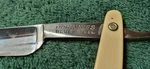 Antique Straight Razor Union's Barber Co "johnny's Blue Steel".shave Ready CB1. Fixed Price $45.00.
