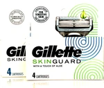 Gillette Skinguard 2 X 4-PACK *(8) Refill Cartridges With Touch Of Aloe. Fixed Price $22.77.