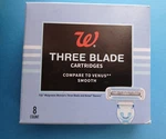Walgreens 3 Blade Easyfit Cartridges 8CT Compare With Venus Smooth. Fixed Price $12.80.