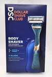 2 Dollar Club Body Shaver 1 Razor, Cartridges 4-BLADE New. Fixed Price $15.99.