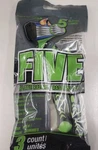 Assured Men 5 Stainless Steel Blades Razors 3 Count New. Fixed Price $15.00.
