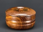 Handmade Wooden Shaving Soap Bowl / Mug With Lid Cover For Col. Conk Shave. Fixed Price $24.99.