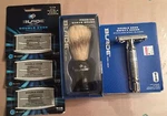 Lot Of For Men Double Edge Safety Razor Stainless Steel Blades + 30. Fixed Price $24.09.