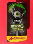 Schick Xtreme Pivot Ball Men's 3-BLADE Disposable Razor (4 Count New). Fixed Price $9.98.