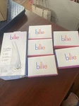 Billie Starter Kit Razor Handle, 2X 5-BLADE REFILLS,1X Holder Plus 20. Fixed Price $46.00.