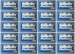 100 Gillette Platinum Double Edge Razor Blades Made Russia. Fixed Price $44.99.