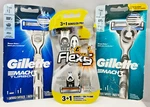 Gillette Mach 3 + Turbo Razors & Cartridge Also Bic Flex 5 Three. Fixed Price $23.98.