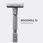 Rockwell T2 Twist-to-open Double-edge Safety Razor Gunmetal Chrome Brand New. Fixed Price $144.99.