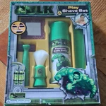 Hulk Play Shave Set Razor W/ Cartridges, Brush Comb Mirror, Green Hk 1590. Fixed Price $14.99.