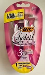 Bic Soleil Twilight, Triple Blade 5-PACK Disposable Shavers For Women Vitamin. Fixed Price $11.99.