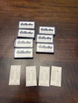 35 Double Edge Razor Blades Gillette Platinum (7 Packs Of Each) Made Russia. Fixed Price $18.00.