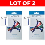 Lot Of 2 Harry's Men's Disposable Razors 3-BLADE Variety Pack 4CT Ea New. Fixed Price $15.94.