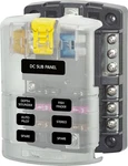 Blue Sea Systems 5025 Blade Fuse Block 6 Circuit With Ground And Cover. Fixed Price $21.99.