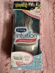 Women Schick Intuition Razor 1 Handle + 2 Cartridges Coconut Milk & Almond Oil. Fixed Price $11.99.