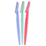 D220 Eyebrow Facial Hair Shaper Trimmer, Dermaplaning Razor - 3 Pack. Fixed Price $12.93.