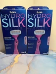 2X Schick Hydro Silk Razor Starter Kits (handle & Cartridges) 5-BLADE. Fixed Price $15.00.