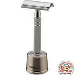 Feather Tokusen Stainless Razor W/stand +2 Blades Japan Made Fmjp. Fixed Price $199.21.