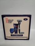 Dollar Shave Club 6 Blade Gift Set W/razor, Butter, Cover & 2 Cartridges!. Fixed Price $14.99.