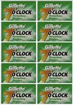 Gillette 7 O'clock Permasharp Double Edge 100 Blades For Safety Razors Shaving. Fixed Price $18.99.