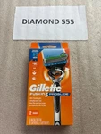 Gillette Proglide Razor For Men, Handle + 2 Blade Refills 8868. Fixed Price $13.00.