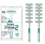 Schick Xtreme Blade Sensitive Skin Disposable Razor For Men Pack Of 12. Fixed Price $14.79.