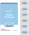 5-BLADE Razor Refills Women With Comfort-coated Blades, Moisture Lubrication. Fixed Price $18.71.