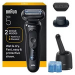 Braun Men's Series 5 Electric Razor Shaver With 4-IN-1 Clean & Charge. Fixed Price $47.99.
