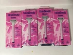 Pack Skintimate Bloom Women 4-BLADE Razor 1 Handle + 2 Cartridges Ea. Fixed Price $14.99.