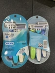 2 Pack!! Beauty 360 4-BLADE Disposable Razors Sensitive Skin. Fixed Price $9.95.