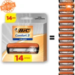 Bic Comfort 3 Refillable Razor Cartridges Men Sensitive 14 Count Refills New. Fixed Price $14.25.
