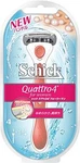 Schick Quattro 4 For Women Holder With 2 Replacement Blades Razor. Fixed Price $14.65.