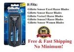 Gillette Razor Handle Cartridge Fit Excel Refill Gilette Shaver. Fixed Price $204.99.