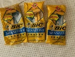 Vtg 1990 Bic Shaver Disposable Razors (3) 2 Packs Sensitive Skin 1995. Fixed Price $19.95.