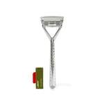 The Leaf Razor, Chrome Plastic-free, Multi-blade, Pivoting Head For A.... Fixed Price $120.60.