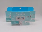 Gillette Venus Sensitive 12 Refills 3 Pack 4 Count Each 5-BLADE Cartridges. Fixed Price $33.29.