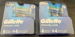 Gillette Proglide 2 X 4-PACK *(8) Refill Cartridges With Precision Trimmer. Fixed Price $24.99.