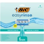 Bic Easyrinse Anti-clogging Women's Disposable Razors With 4 Blades, 6 Count. Fixed Price $9.99.