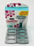 Schick Quattro For Women Sensitive Razor Cartridges 6 Pack Value New Open B. Fixed Price $13.94.
