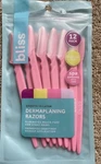 Bliss Dermaplaning Razors Shave Face Body For Smooth 12 Pack New. Fixed Price $14.77.
