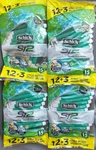 60 Total Schick ST2 Razor Disposable Men's 15 Each Pack (12 + 3 Bonus) Sensitive. Fixed Price $69.99.