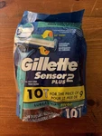 Gillette Men's SENSOR2 Plus Disposable Razors, 11 Count. Fixed Price $7.29.