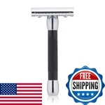 Merkur Black Handled MK-30B Double Edge Safety Razor 9030011. Fixed Price $88.00.