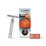 Merkur MK34C Double Edge Razor With Heavy Duty Short Handle. Fixed Price $79.29.